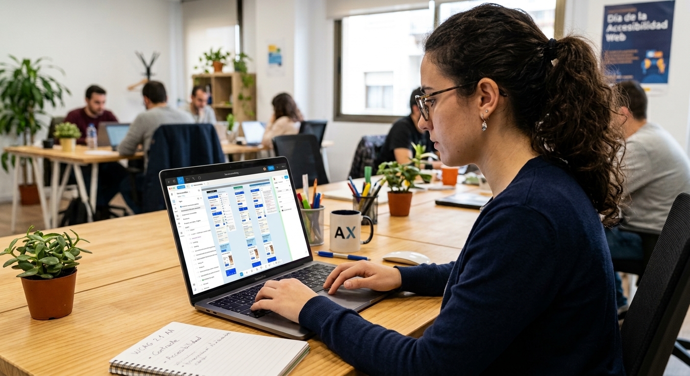 Ejemplo de accesibilidad web diseñada por Avintra